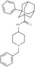 3-​Phenyl-​N-​[1-​(phenylmethyl)​-​4-​piperidinyl]​-tricyclo[3.3.1.13,​7]​decane-​1-​carboxamide