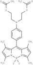 10-(4-(Bis(2-acetoxyethyl)amino)phenyl)-BODIPY 505/515