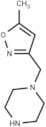 1-[(5-methylisoxazol-3-yl)methyl]piperazine