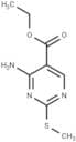 Ethyl 4-amino-2-(methylthio)pyrimidine-5-carboxylate