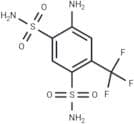 4-Amino-6-(trifluoromethyl)benzene-1,3-disulfonamide