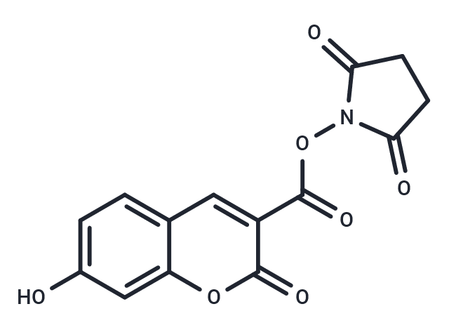 N-Succinimidyl 7-hydroxycoumarin-3-carboxylate