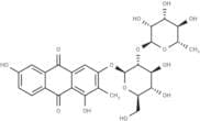 2-Methyl-1,3,6-trihydroxy-9,10-anthraquinone 3-O-α-rhamnosyl-(1→2)-β-glucoside