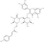 Quercetin 3-O-β-D-(6''-p-coumaroyl)glucopyranosyl(1→2)-α-L-rhamnopyranoside