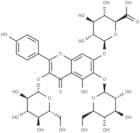 6-hydroxyl kaempherol-3,6-O-diglucosyl-7-O-Glucuronic acid