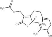 13-Acetoxy-3β-hydroxygermacra-1(10)E,4E,7(11)-trien-12,6α-olide