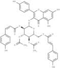 Kaempferol 3-O-(2'',4''-di-acetyl-3''-cis-p-coumaroyl-6''-trans-p-coumaroyl)-β-D-glucopyranoside
