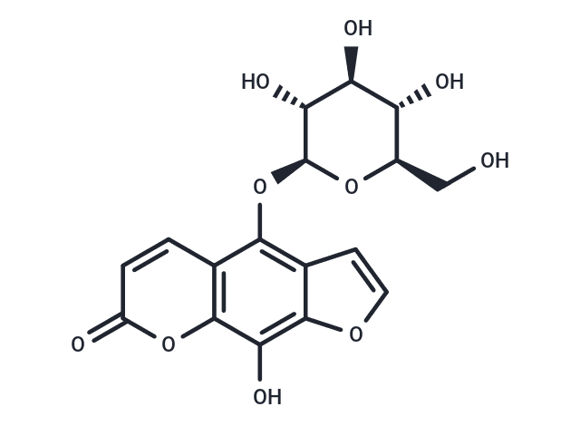 8-Hydroxy-5-O-β-D-glucopyranosylpsoralen