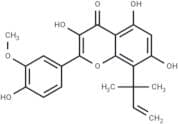8-(1,1-Dimethyl-2-propenyl)-3'-methoxykaempferol