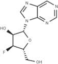 9-(3-Deoxy-3-fluoro-β-D-ribofuranosyl)purine