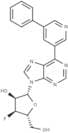 9-(3-Deoxy-3-fluoro-β-D-ribofuranosyl)-6-(5-phenylpyridin-3-yl)purine