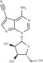 4-Amino-5-cyano-1-(β-D-ribofuranosyl)-7H-pyrrolo[2,3-d]   pyrimidine