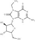7-Ethyl-7,8-dihydro-8-oxo-9-(β-D-xylofuranosyl)guanine
