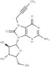 7-(Butyn-2-yl)-7,8-dihydro-8-oxo-9-(β-D-xylofuranosyl)guanine