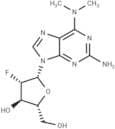 2-Amino-N6,N6-dimethyl-2'-deoxy-2'-fluoro-β-D-arabinoadenosine