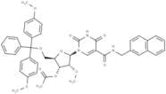 5-Naphthyl-β-methylaminocarbony-3'-O-acetyl-2'-O-methl-5'-O-DMTr-uridine