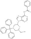 N6-Benzoyl-7'-OH-N-trityl morpholino adenosine