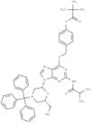 N2-isobutyryl-O6-(4-pivaloyloxybenzyl)-7'-OH-N-trityl-morpholino guanosine