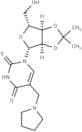 2',3'-O-Isopropylidene-5-pyrrolidinomethyl-2-thiouridine