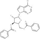 4-Chloro-7-(3,5-di-O-benzoyl-2-deoxy-2-fluoro-β-D-arabinofuranosyl)-7H-pyrrolo[2.3-d]pyrimidine