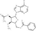 9-(2'-O-Acetyl-5'-O-benzoyl-3'-O-methyl-β-D-ribofuranosyl)-6-chloropurine