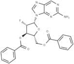 2-Aminopurine -9-β-D-(3',5'-di-O-benzoyl-2'-deoxy-2'-fluoro)arabinoriboside