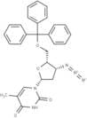 1-(3-β-Azido-2,3-dideoxy-5-O-trityl-β-D-threopenta-furanosyl)thymine