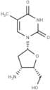 1-(3-β-Amino-2,3-dideoxy-β-D-threopenta-furanosyl)thymine