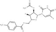 2'-O-Acetyl-5'-O-(p-toluoyl)-3'-deoxy-3'-fluoro-5-fluorouridine