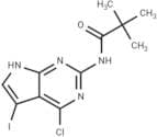 N-(4-Chloro-5-iodo-7H-pyrrolo[2,3-d]pyrimidin-2-yl)-2,2-dimethyl  propanamide