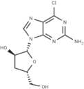 2-Amino-6-chloro-9-(3-deoxy-β-D-ribofuanosyl)-9H-purine