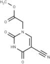 5-Cyanouracil-1-yl  acetic acid methyl ester
