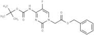 N4-Boc-5-fluorocytosin-1-yl-acetic  acid benzyl ester;