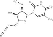5'-Azido-5'-deoxy-2'-O-methyl-5-methyluridine