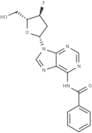 N6-benzoyl-3'-fluoro-2',3'-dideoxyadenosine