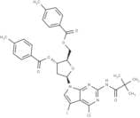2-Amino-4-chloro-5-iodo-N2-pivaloyl-7-[2-deoxy-3,5-di-O- (4-methylbenzoyl)-b-D-ribofuanosyl]-7H-py…
