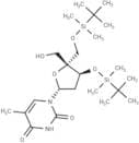 3',5'-Bis(O-t-butyldimethylsilyl)-4'-C-hydroxymethyl thymidine