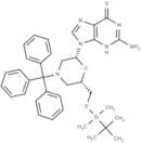 7'-t-Butyldimethylsilyloxy-N-trityl-morpholino   guanine