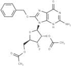 2',3'-Di-O-acetyl-8-benzyloxy-3'-deoxy-3'-fluoroguanosine