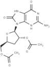 3'-Deoxy-2',5'-di-O-acetyl-8-hydroxyguanosine