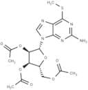 2',3',5'-Tri-O-acetyl-6-S-methyl-6-thio-guanosine