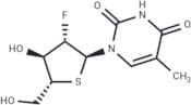 2'-Deoxy-2'-fluoro-5-methyl-4'-thio-a-D-arabinouridine
