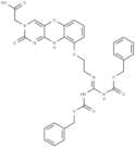 N1-Carboxymethyl-6-[2-(N,N'-bis-Cbz-guanidino)   ethoxy]-phenoxazine