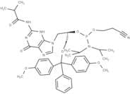 2'-O-(2-Cyanoethoxy)   (diisopropylamino)phosphino-3'-O-(4,4'-dimethoxy triphenyl)methyl-N2-isobut…
