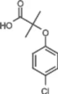 Clofibric acid