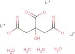 Citric acid trilithium salt tetrahydrate