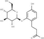 2-(?-D-Glucopyranosyloxy)-4-hydroxybenzenepropanoi