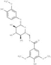 4-Hydroxy-3-methoxyphenol 1-O-(6-O-syringoyl)glucoside