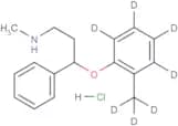 (Rac)-Atomoxetine D7 hydrochloride