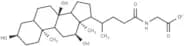 [(3,8,12-trihydroxy-24-oxocholan-24-yl)amino]acetate